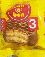 Mängden socker i Alfajor bon o bon 3
