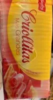 Mängden socker i Criollitas