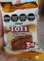 Mängden socker i Alfajor Tofi blanco 3x
