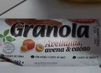 Mängden socker i Granola Avellanas, avena & cacao