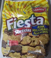 Mängden socker i Fiesta Surtidas