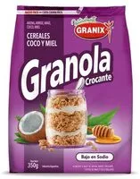 Mängden socker i Granola Crocante Coco y Miel