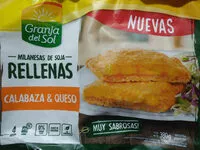 Mängden socker i Milanesas de Soja Rellenas de Calabaza y Queso