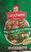 Mängden socker i Lucchetti espinaca y queso lucchettinis