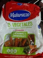 Mängden socker i Tirabuzón 3 Vegetales