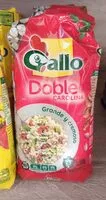 Mängden socker i Arroz gallo doble Carolina