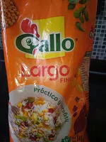 Mängden socker i Arroz largo fino Gallo