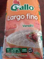 Mängden socker i Arroz largo fino