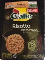 Mängden socker i Gallo risotto primavera