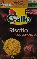 Mängden socker i Gallo Risotto a la española