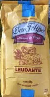 Mängden socker i Harina de trigo Leudante