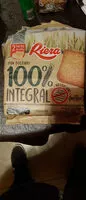 Mängden socker i Riera Pan tostado 100% Integral