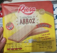 Mängden socker i Tostadas de arroz dulces