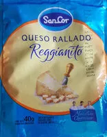 Mängden socker i queso rallado reggianito