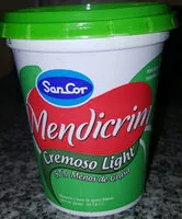 Mängden socker i queso cremoso light Mendicrim