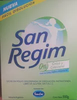 Mängden socker i San Regim