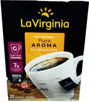 Mängden socker i Café Puro Aroma en Saquitos