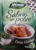 Mängden socker i Sabor en Polvo - Finas Hierbas