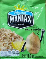 Mängden socker i Maní sabor Sal y Limón