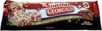 Mängden socker i Turrón semiblando de maní y almendras