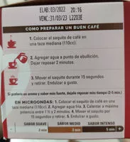 Mängden socker i Cafe en saquitos