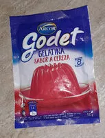 Mängden socker i Gelatina sabor a cereza