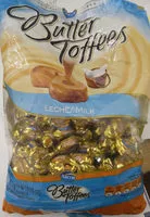 Mängden socker i Butter Toffees