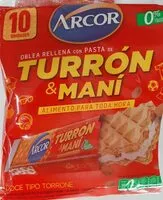 Mängden socker i Turron & mani