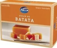 Mängden socker i Batata Dulce De Batata