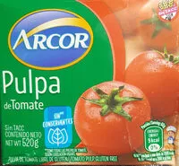 Mängden socker i pulpa de tomate