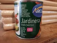 Mängden socker i Jardinera con choclo