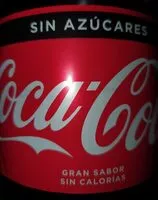 Mängden socker i COCA COLA SIN AZUCAR