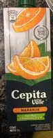 Mängden socker i Cepita del Valle naranja