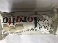 Mängden socker i Alfajorcitos Jorgito rellenos con dulce de leche y cubiertos con baño fantasía blanco