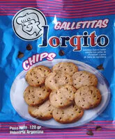 Mängden socker i galletitas chips de chocolate