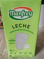 Mängden socker i Leche Parcialmente Descremada