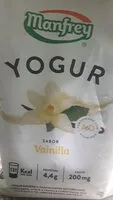 Mängden socker i Yogurt de vainilla