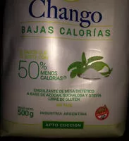 Mängden socker i endulzante de mesa dietetico