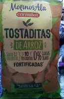 Mängden socker i Tostaditas de arroz