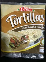 Mängden socker i Tortillas