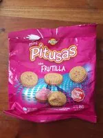 Mängden socker i Mini pitusas sabor frutilla