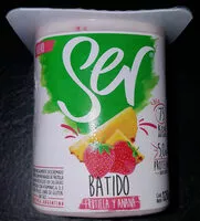 Mängden socker i Yogur Batido Frutilla y Anana