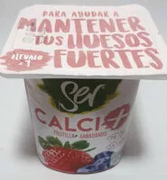Mängden socker i Calci+ Frutilla y Arándanos