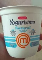 Mängden socker i Yogurisimo natural sin azúcar agregada