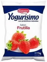 Mängden socker i Yogurisimo babible frutilla