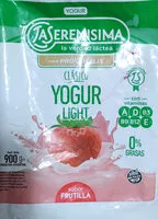 Mängden socker i yogurt bebible frutilla light