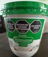 Mängden socker i Queso Clasico