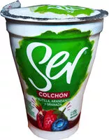 Mängden socker i Colchón Frutilla, arándanos y granada