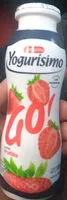 Mängden socker i yogurisimo go frutilla