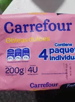 Mängden socker i Obleas Frutilla Carrefour